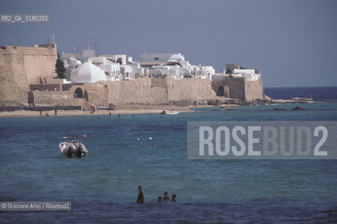 ( TUNISIA ) HAMMAMET  :LA SPIAGGIA  - © 1996 Graziano Arici/Rosebud2 / GEO