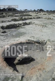 ( TUNISIA ) CAPO BON : CITTA PUNICA DI KERKOUANE  - © 1996 Graziano Arici/Rosebud2 / GEO