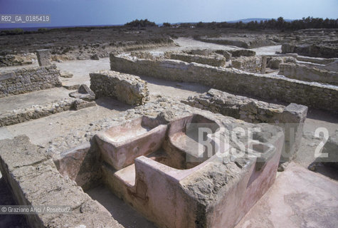 ( TUNISIA ) CAPO BON : CITTA PUNICA DI KERKOUANE  - © 1996 Graziano Arici/Rosebud2 / GEO