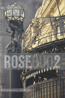 ( REPUBBLICA CECA ) PRAGA : PALAZZO OBECNI DUM - © 1986 Graziano Arici/Rosebud2 / GEO  / ARCHITETTURA MODERNA CONTEMPORANEA / SECESSIONE