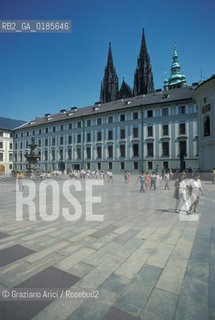 ( REPUBBLICA CECA ) PRAGA : IL CASTELLO ( HRADCANY )  - © 1986 Graziano Arici/Rosebud2 / GEO