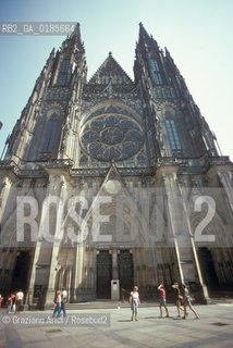 ( REPUBBLICA CECA ) PRAGA : CATTEDRALE DI S.VITO ( HRADCANY) - © 1986 Graziano Arici/Rosebud2 / GEO