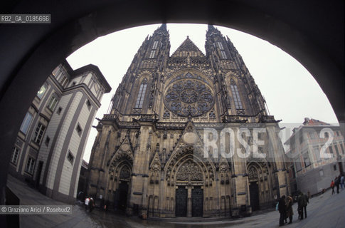 ( REPUBBLICA CECA ) PRAGA : CATTEDRALE DI S.VITO ( HRADCANY) - © 1986 Graziano Arici/Rosebud2 / GEO