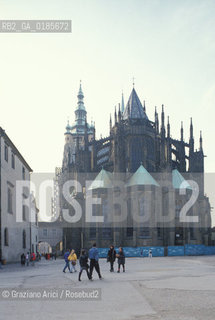 ( REPUBBLICA CECA ) PRAGA : CATTEDRALE DI S.VITO ( HRADCANY) - © 1986 Graziano Arici/Rosebud2 / GEO