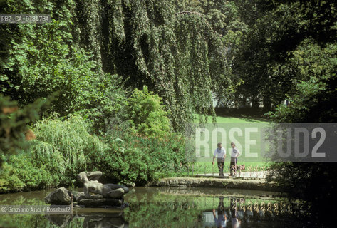 ( REPUBBLICA CECA ) -  BOEMIA  -  MARIANSKE LAZNE  ( MARIENBAD ) -   IL PARCO  - © 1986 Graziano Arici/Rosebud2 / GEO / TERME / ACQUA