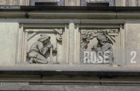 ( REPUBBLICA CECA ) -  MORAVIA  -  OLOMUC : MINATORI  - © 1986 Graziano Arici/Rosebud2 / GEO