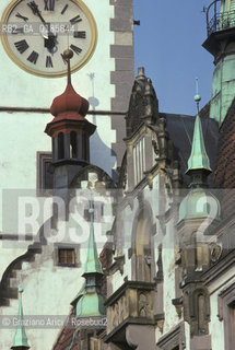 ( REPUBBLICA CECA ) - MORAVIA  -  OLOMUC : IL MUNICIPIO   - © 1986 Graziano Arici/Rosebud2 / GEO