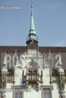 ( REPUBBLICA CECA ) -  MORAVIA  -  OLOMUC : MUNICIPIO   - © 1986 Graziano Arici/Rosebud2 / GEO