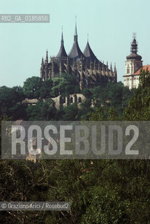 ( REPUBBLICA CECA ) -  BOEMIA  -  KUTNA HORA : CATTEDRALE DI S.BARBARA   - © 1986 Graziano Arici/Rosebud2 / GEO