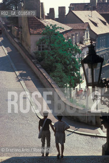 ( REPUBBLICA CECA ) PRAGA :  QUARTIERE DI MALA STRANA -   - © 1986 Graziano Arici/Rosebud2 / GEO