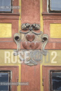 ( REPUBBLICA CECA ) PRAGA : IL QUARTIERE DI MALA STRANA STEMMA - © 1986 Graziano Arici/Rosebud2 / GEO CUORE