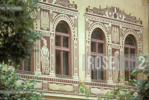 ( REPUBBLICA SLOVACCA  ) -  SLOVACCHIA  -  LEVOCA - PALAZZO   - © 1986 Graziano Arici/Rosebud2 / GEO