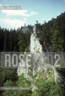 ( REPUBBLICA SLOVACCA  ) -  SLOVACCHIA  - PARCO DETTO  PARADISO SLOVACCO   - © 1986 Graziano Arici/Rosebud2 / GEO