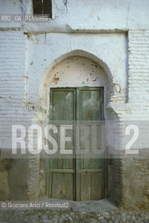 ( SPAGNA  ) ANDALUSIA  GRANADA  :PORTA  © 1990 Graziano Arici/Rosebud2 / GEO
