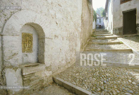 ( SPAGNA  ) ANDALUSIA  GRANADA  : QUARTIERE DELLALBAICIN    © 1990 Graziano Arici/Rosebud2 / GEO