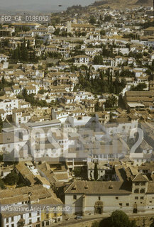 ( SPAGNA  ) ANDALUSIA  GRANADA  : PANORAMA   © 1980 Graziano Arici/Rosebud2 / GEO