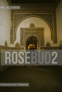 ( SPAGNA  ) ANDALUSIA  SIVIGLIA  : IL PALAZZO DELLALCAZAR   © 1980 Graziano Arici/Rosebud2 / GEO ARCHITETTURA ARABO ANDALUSA