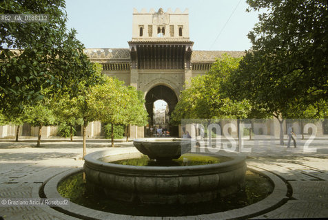 ( SPAGNA  ) ANDALUSIA  SIVIGLIA  : LA CATTEDRALE PATIO DE LOS  NARANJOS ( ARANCI )   © 1980 Graziano Arici/Rosebud2 / GEO