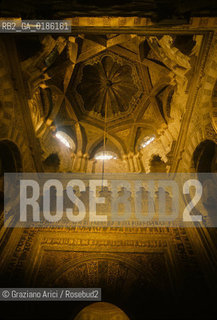( SPAGNA  ) ANDALUSIA  CORDOVA ( CORDOBA )  : MOSCHEA CATTEDRALE   © 1980 Graziano Arici/Rosebud2 / GEO ARCHITETTURA ARABO ANDALUSA