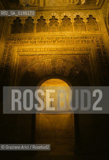 ( SPAGNA  ) ANDALUSIA  CORDOVA ( CORDOBA )  : MOSCHEA CATTEDRALE   © 1980 Graziano Arici/Rosebud2 / GEO ARCHITETTURA ARABO ANDALUSA