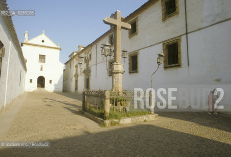 ( SPAGNA  ) ANDALUSIA  CORDOVA ( CORDOBA )  :  PLAZA DE LOS DOLORES   © 1980 Graziano Arici/Rosebud2 / GEO
