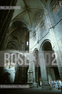 ( SPAGNA  ) CASTIGLIA AVILA : LA CATTEDRALE © 1980 Graziano Arici/Rosebud2 / GEO