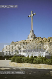 ( SPAGNA  ) CASTIGLIA VALLE DE LOS CAIDOS © 1980 Graziano Arici/Rosebud2 / GEO / TOMBA DI FRANCO
