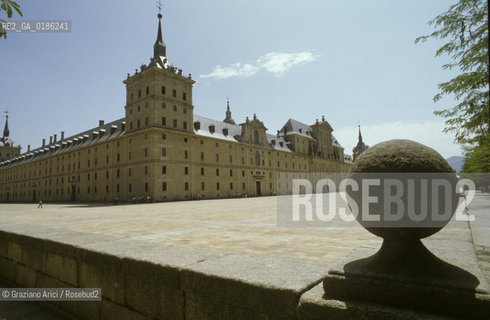( SPAGNA  ) CASTIGLIA ESCORIAL  © 1980 Graziano Arici/Rosebud2 / GEO