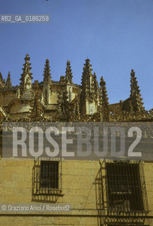 ( SPAGNA  ) CASTIGLIA SEGOVIA  : LA CATTEDRALE  © 1980 Graziano Arici/Rosebud2 / GEO