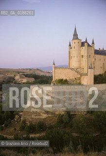 ( SPAGNA  ) CASTIGLIA SEGOVIA  :LALCAZAR  © 1980 Graziano Arici/Rosebud2 / GEO