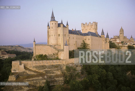 ( SPAGNA  ) CASTIGLIA SEGOVIA  :LALCAZAR  © 1980 Graziano Arici/Rosebud2 / GEO