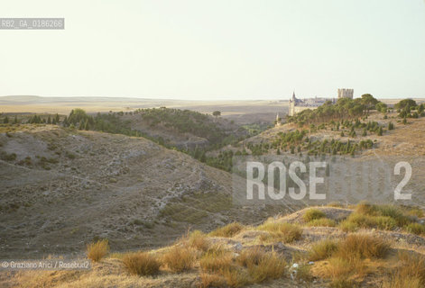 ( SPAGNA  ) CASTIGLIA SEGOVIA  :LALCAZAR  © 1980 Graziano Arici/Rosebud2 / GEO