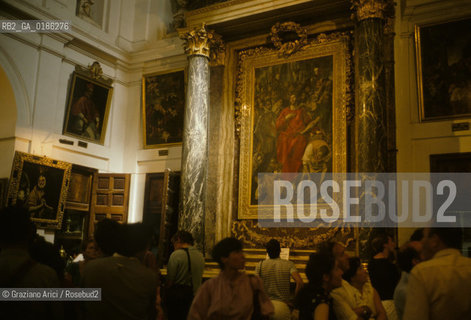 ( SPAGNA  ) CASTIGLIA TOLEDO  :  LA CATTEDRALE SACRESTIA   © 1980 Graziano Arici/Rosebud2 / GEO