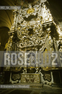 ( SPAGNA  ) CASTIGLIA TOLEDO  :  CATTEDRALE LALTARE EL TRASPARENTE  © 1980 Graziano Arici/Rosebud2 / GEO
