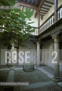 ( SPAGNA  ) CASTIGLIA ALCALA DE HENARES : CASA DOVE NACQUE CERVANTES  © 1980 Graziano Arici/Rosebud2 / GEO  LETTERATURA