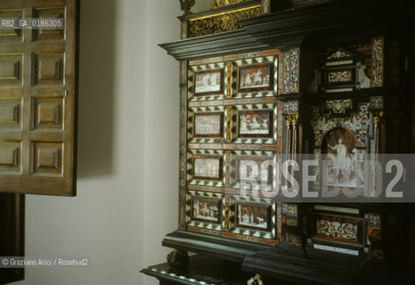 ( SPAGNA  ) CASTIGLIA ALCALA DE HENARES : CASA DOVE NACQUE CERVANTES  © 1980 Graziano Arici/Rosebud2 / GEO  LETTERATURA