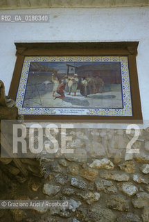 ( SPAGNA  ) MANCIA VENTA DEL TOBOSO DOVE DON CHISCIOTTE PASSO LA SUA VEGLI DARMI   © 1980 Graziano Arici/Rosebud2 / GEO LETTERATURA