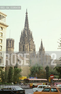 ( SPAGNA  ) CATALOGNA BARCELLONA : BARRIO GOTICO LA CATTEDRALE   © 1990 Graziano Arici/Rosebud2 / GEO