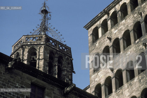 ( SPAGNA  ) CATALOGNA BARCELLONA : BARRIO GOTICO LA CATTEDRALE   © 1990 Graziano Arici/Rosebud2 / GEO