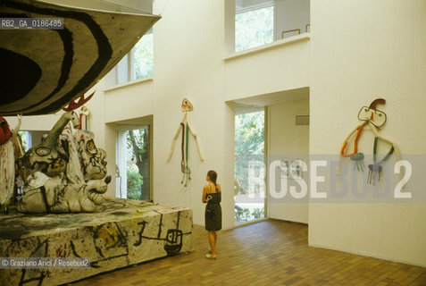 ( SPAGNA  ) CATALOGNA BARCELLONA : IL MUSEO MIRO   © 1990 Graziano Arici/Rosebud2 / GEO