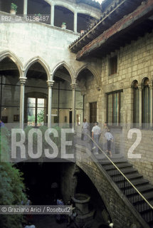 ( SPAGNA  ) CATALOGNA BARCELLONA : IL MUSEO PICASSO   © 1990 Graziano Arici/Rosebud2 / GEO