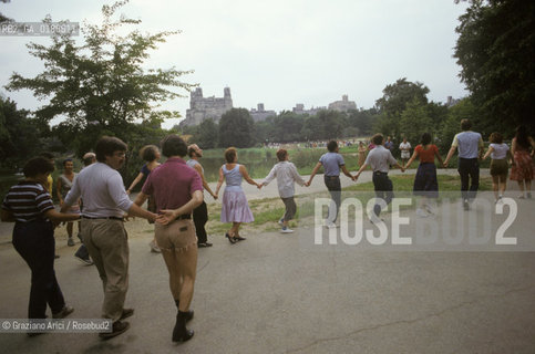 ( STATI UNITI DAMERICA - USA  ) NEW YORK CITY :CENTRAL PARK  - © 1986 Graziano Arici/Rosebud2 / GEO / PARCO / GIARDINO