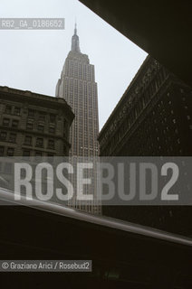 ( STATI UNITI DAMERICA - USA  ) NEW YORK CITY : IL GRATTACIELO EMPIRE STATE BUILDING  - © 1986 Graziano Arici/Rosebud2 / GEO