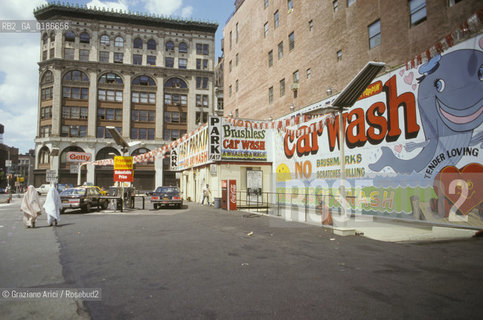 ( STATI UNITI DAMERICA - USA  ) NEW YORK CITY :  GRAFFITI A SOHO  - © 1986 Graziano Arici/Rosebud2 / GEO / INSEGNA