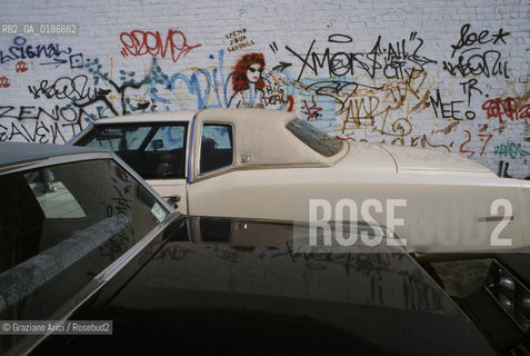 ( STATI UNITI DAMERICA - USA  ) NEW YORK CITY :  GRAFFITI A SOHO  - © 1986 Graziano Arici/Rosebud2 / GEO