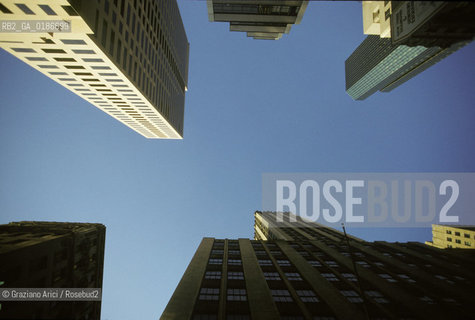( STATI UNITI DAMERICA - USA  ) NEW YORK CITY :  GRATTACIELO  - © 1986 Graziano Arici/Rosebud2 / GEO