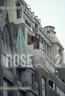 ( STATI UNITI DAMERICA - USA  ) NEW YORK CITY :  GRATTACIELO  - © 1986 Graziano Arici/Rosebud2 / GEO / ARCHITETTURA