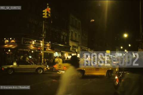 ( STATI UNITI DAMERICA - USA  ) NEW YORK CITY :  QUARTIERE DI LITTLE ITALY  - © 1986 Graziano Arici/Rosebud2 / GEO