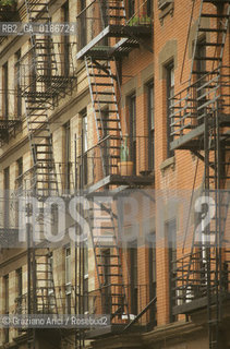 ( STATI UNITI DAMERICA - USA  ) NEW YORK CITY :  SOHO - © 1986 Graziano Arici/Rosebud2 / GEO / SCALA