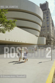 ( STATI UNITI DAMERICA - USA  ) NEW YORK CITY : MUSEO GUGGENHEIM  - © 1986 Graziano Arici/Rosebud2 / GEO